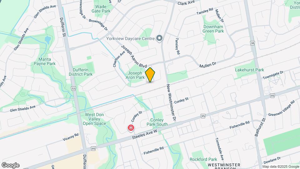 300 Charlton Ave Map and Location Details