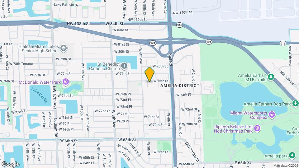 7577 W 5th Ln Map and Location Details