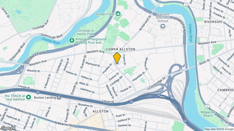 240 N Harvard St, Unit 2 Map and Location Details