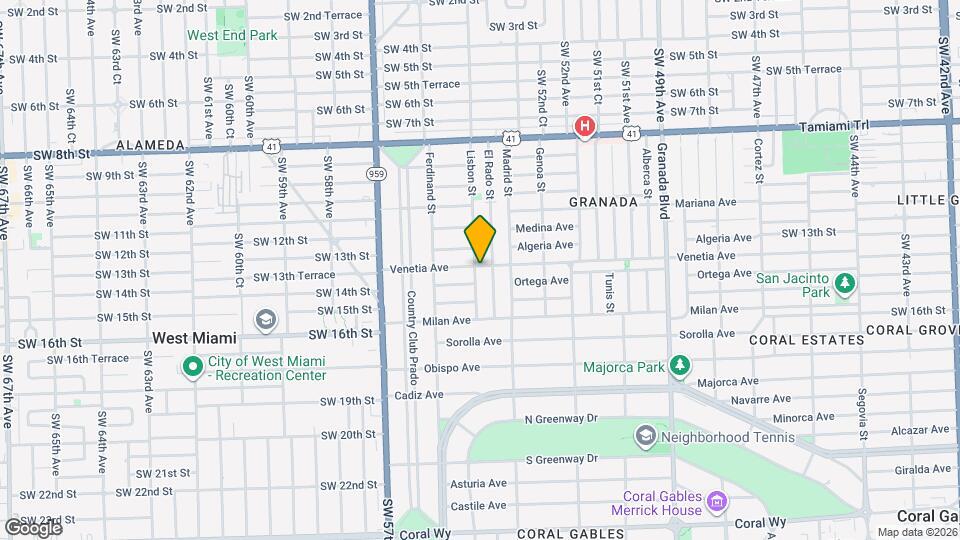 1301 Lisbon St Map and Location Details