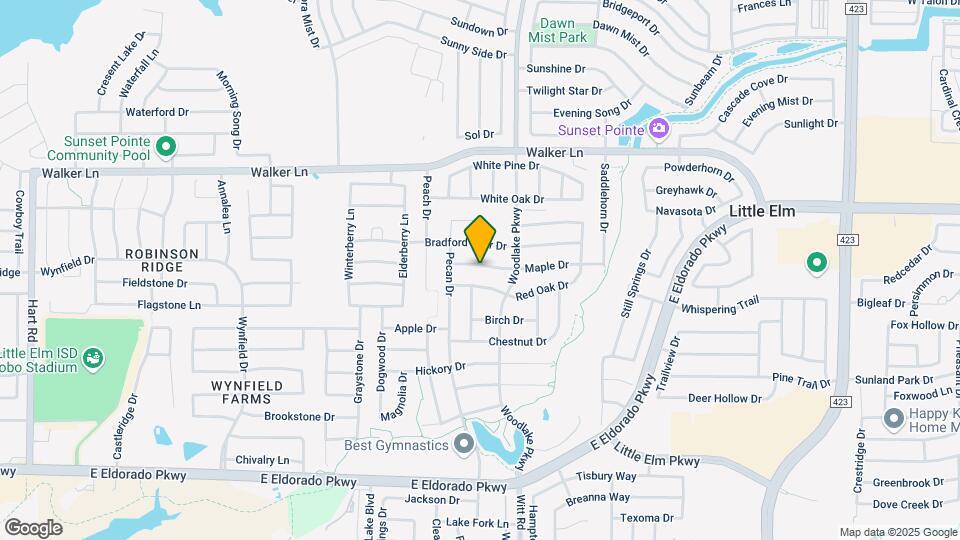 2224 Maple Dr Map and Location Details