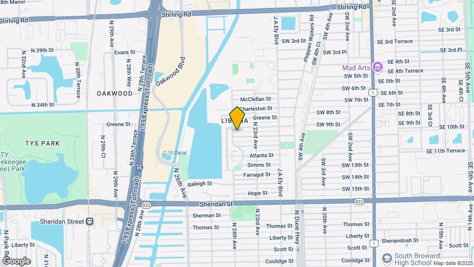 2345 Douglas St Map and Location Details