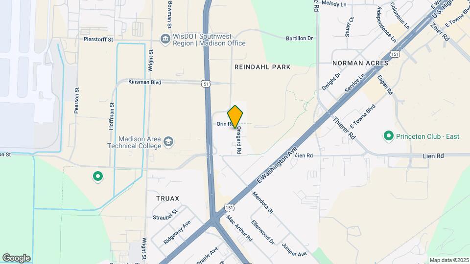 1722 Onsgard Rd Map and Location Details