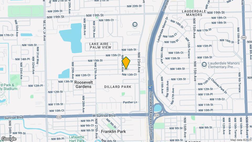 2352 NW 14th St Map and Location Details