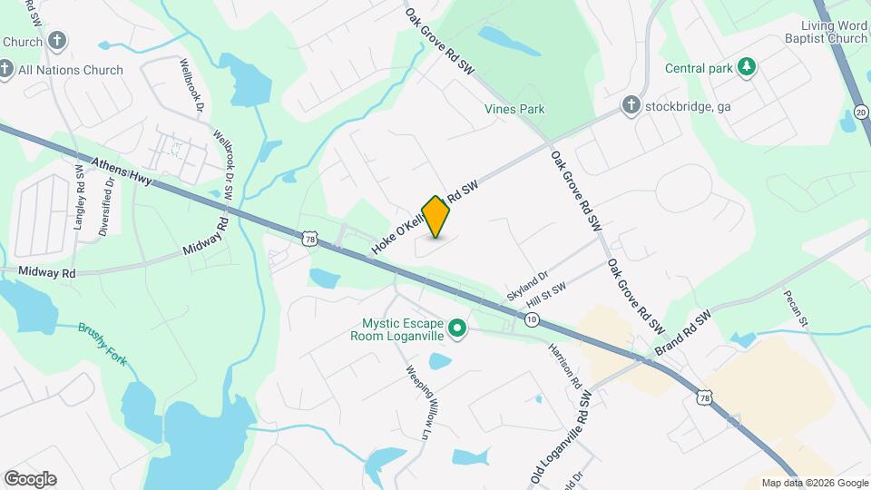 668 Sweet Ashley Way Mapa y Detalles de la Ubicación