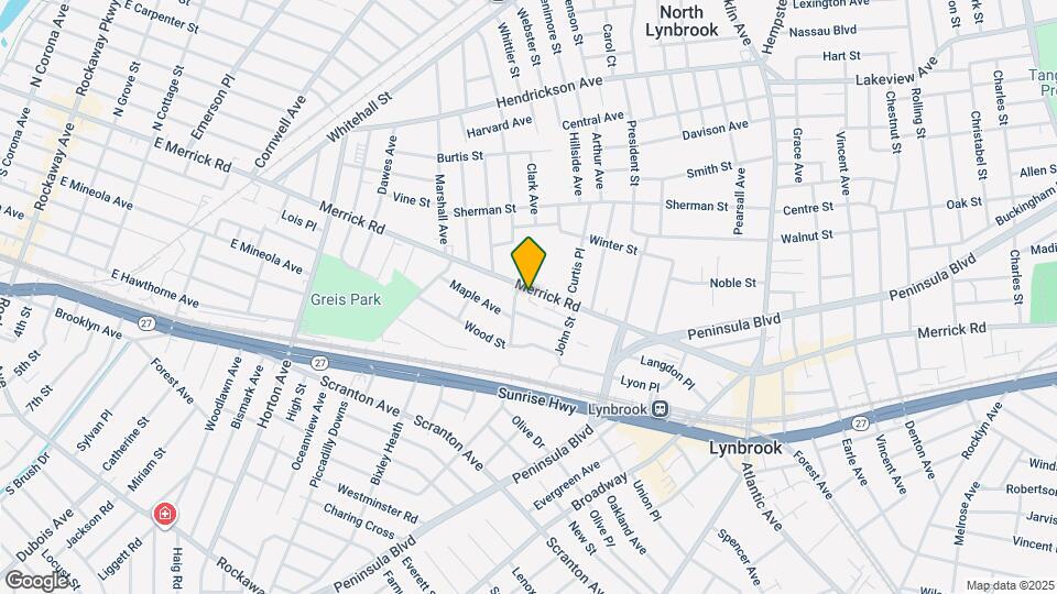 524 Merrick Rd Map and Location Details