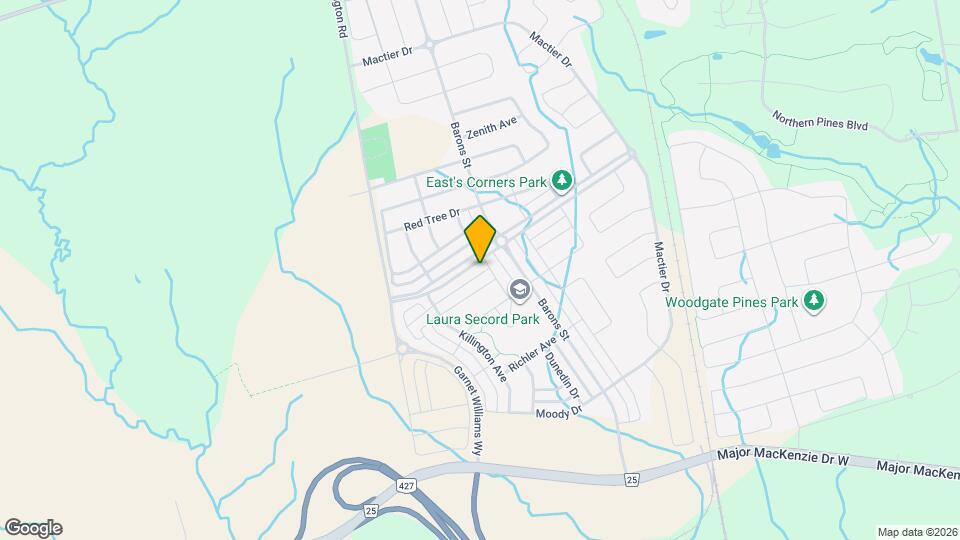 107 East's Corners Blvd Map and Location Details