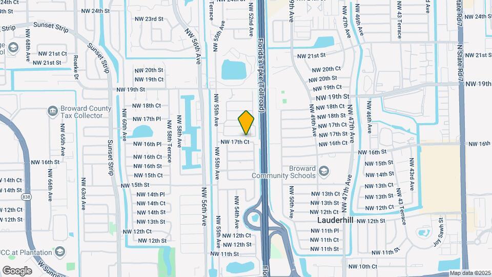 5221 NW 17th Ct Mapa y Detalles de la Ubicación