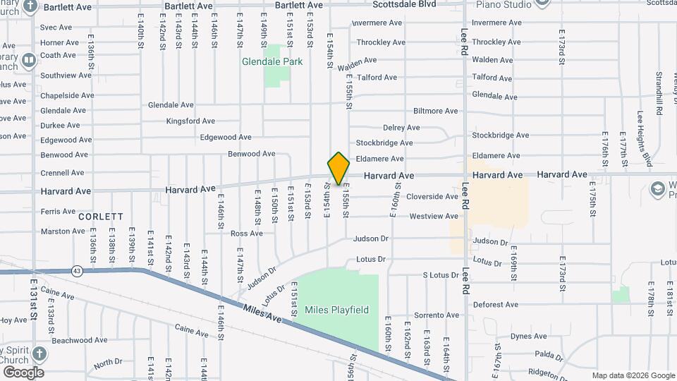 4068 E 155th St Map and Location Details