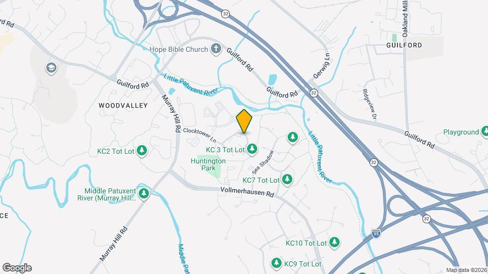 9468 Clocktower Ln Map and Location Details