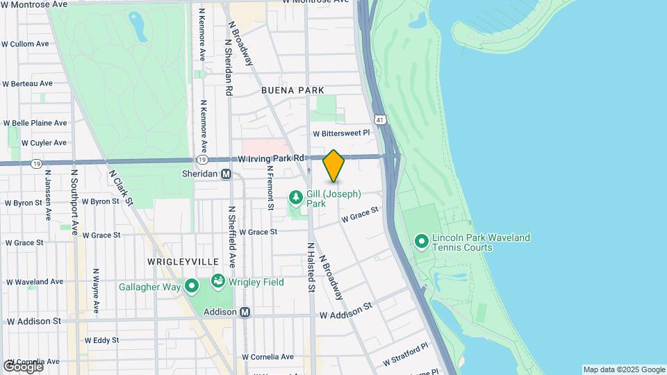 3900 N Pine Grove Ave, Unit 802 Map and Location Details