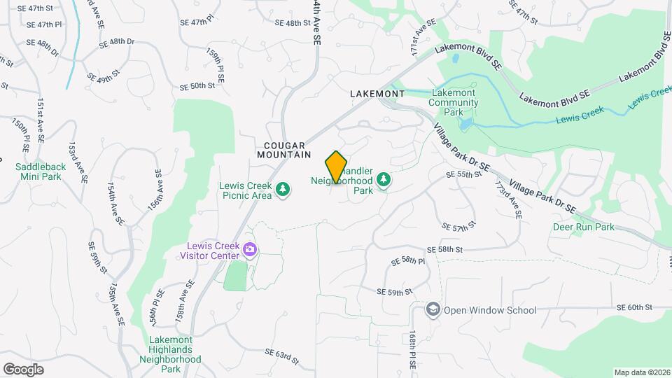 16461 SE 56th Pl Map and Location Details