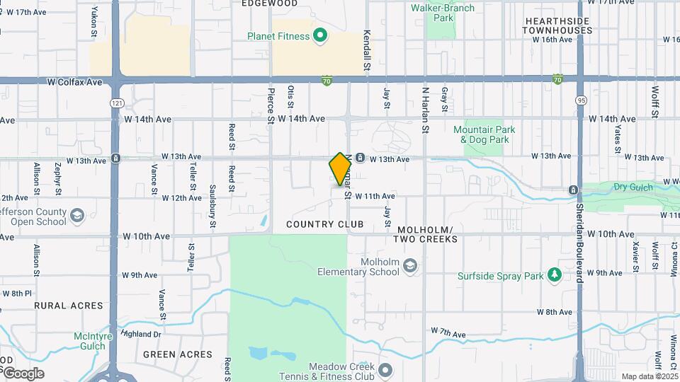 Country Club Condominiums Map and Location Details