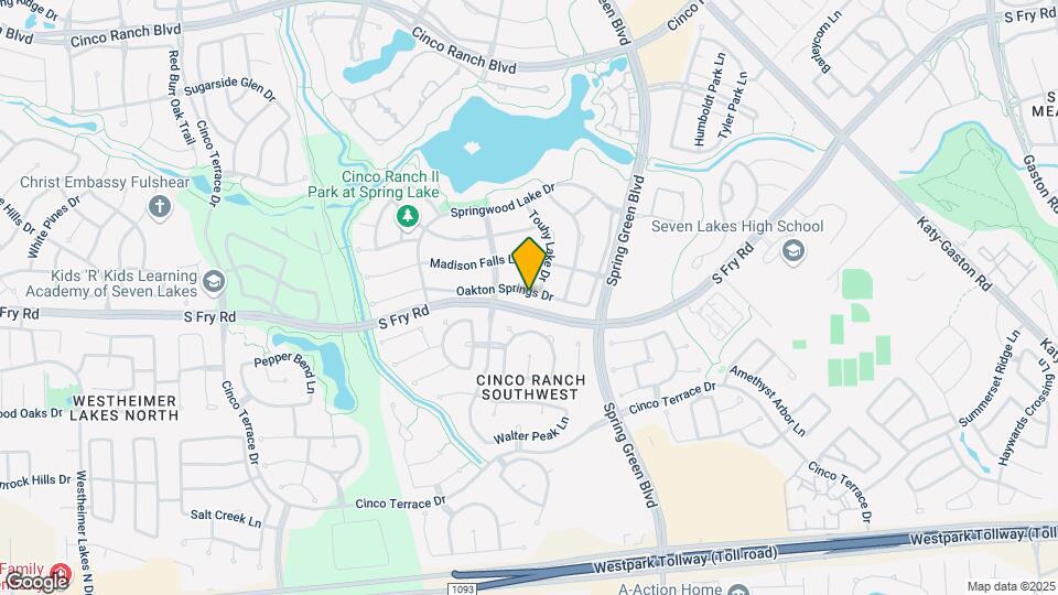 25307 Oakton Springs Dr Map and Location Details