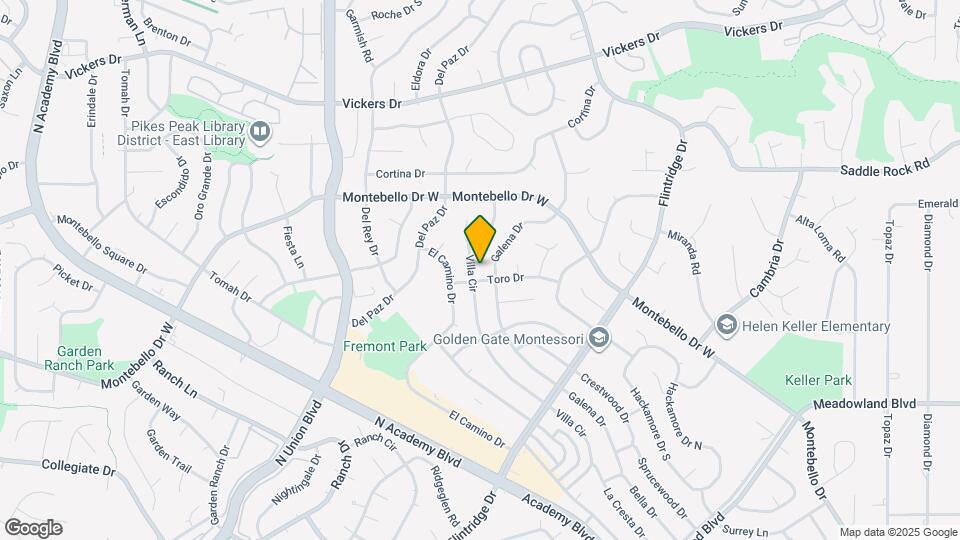 5315 Villa Cir Mapa y Detalles de la Ubicación