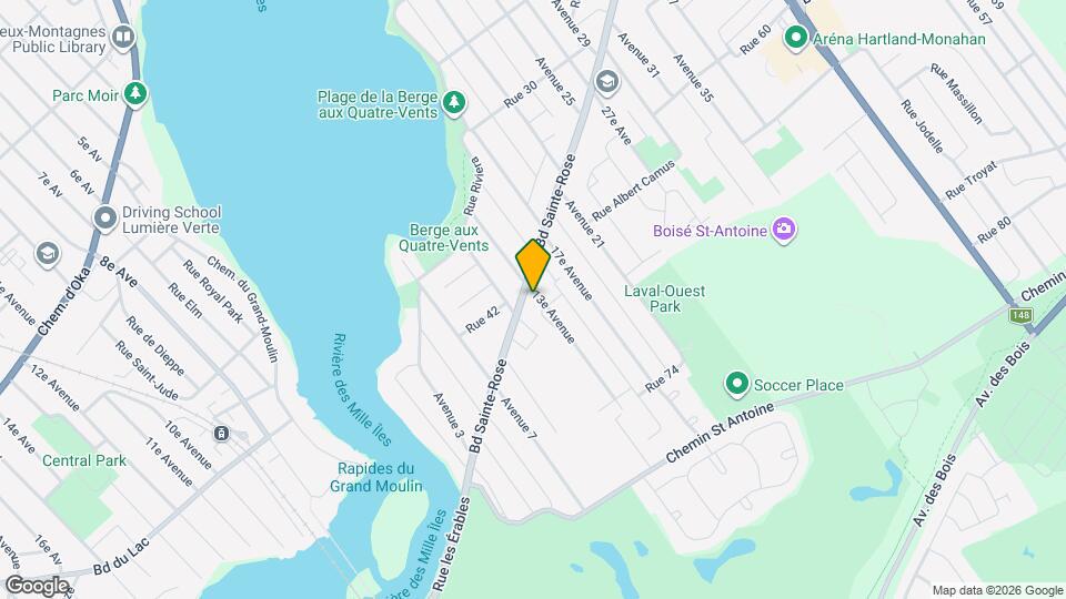 6900 13E Av Map and Location Details