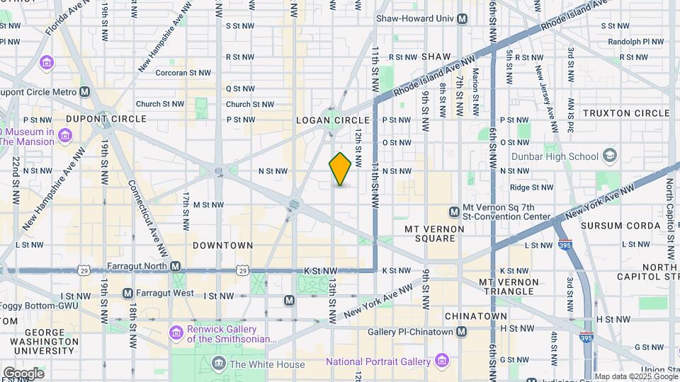 1211 13th St NW Map and Location Details