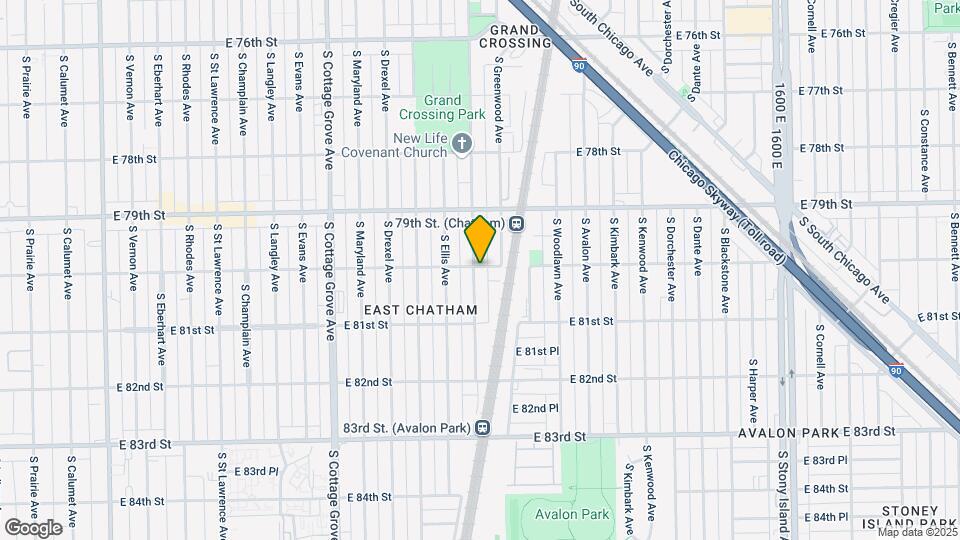 8001-8003 S Dobson Ave Map and Location Details