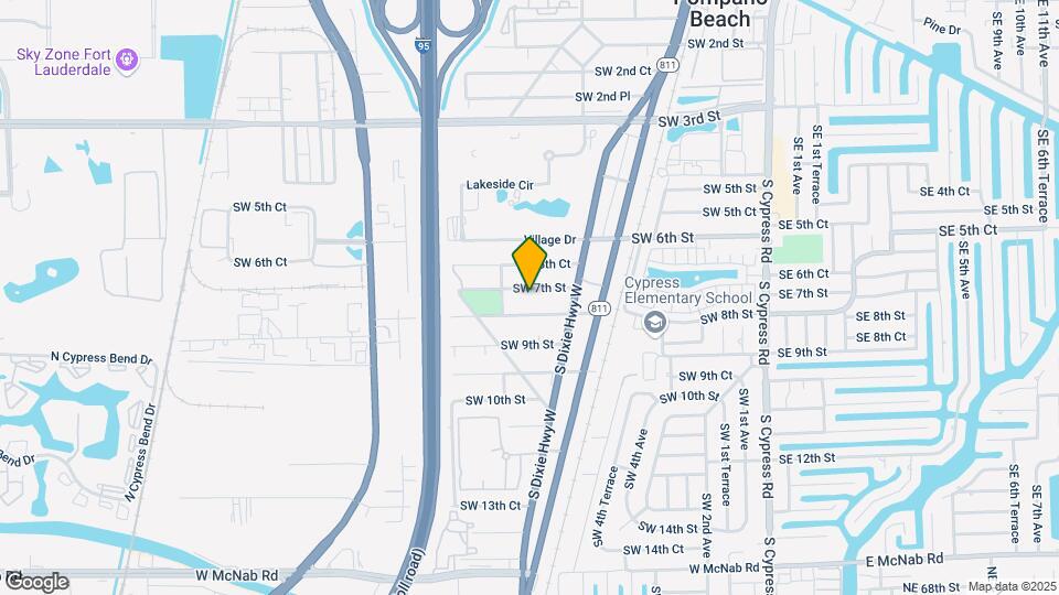 706 SW 7th St Map and Location Details