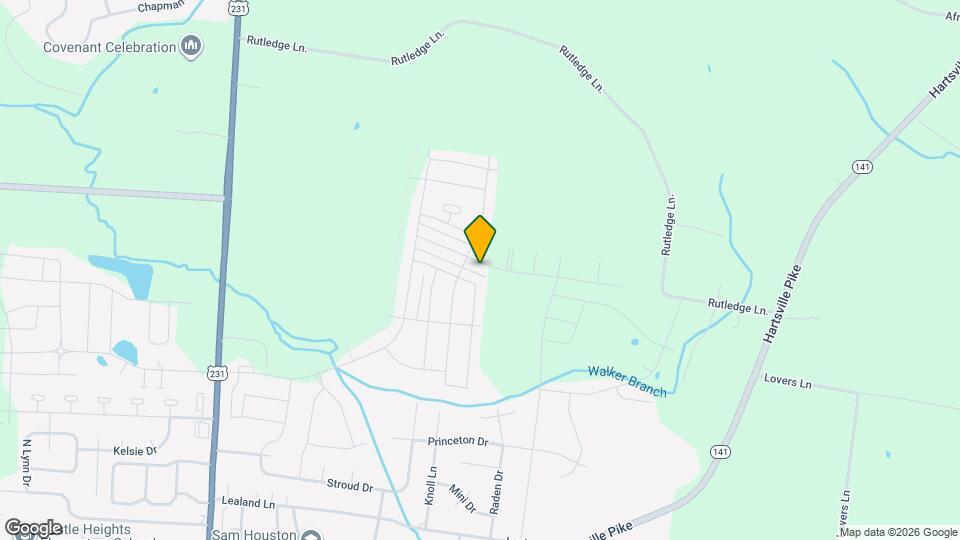 1428 Ashfield Pl Mapa y Detalles de la Ubicación