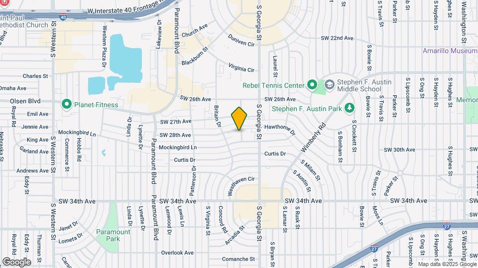 2801 SW 28th Ave Map and Location Details