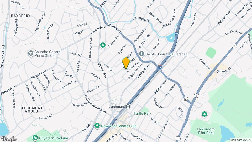 39 Hillcrest Ave Map and Location Details