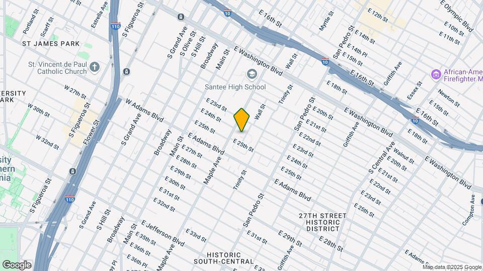 2335 Wall St Mapa y Detalles de la Ubicación