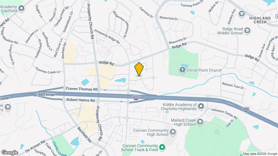 3906 Thomas Ridge Dr Mapa y Detalles de la Ubicación