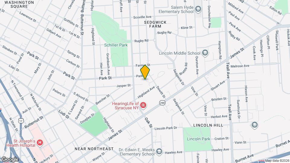 219 Dewitt St Map and Location Details