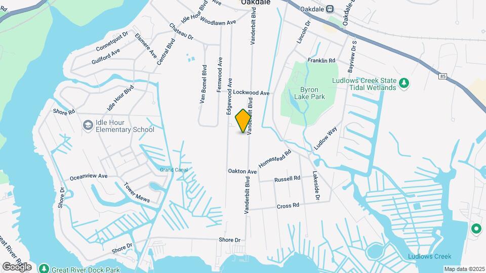 224 Vanderbilt Blvd Map and Location Details
