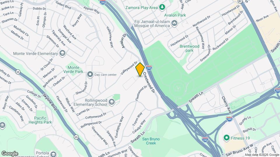 191 Fernwood Dr Mapa y Detalles de la Ubicación