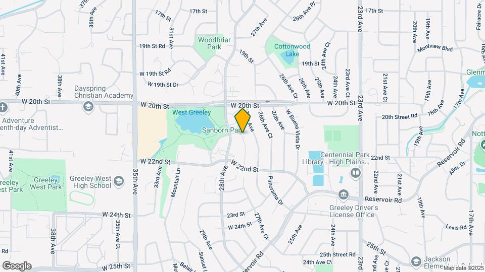 2109 27th Avenue Ct Map and Location Details