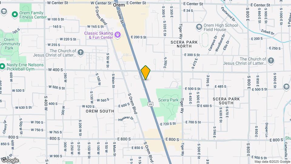 463 S State St Map and Location Details