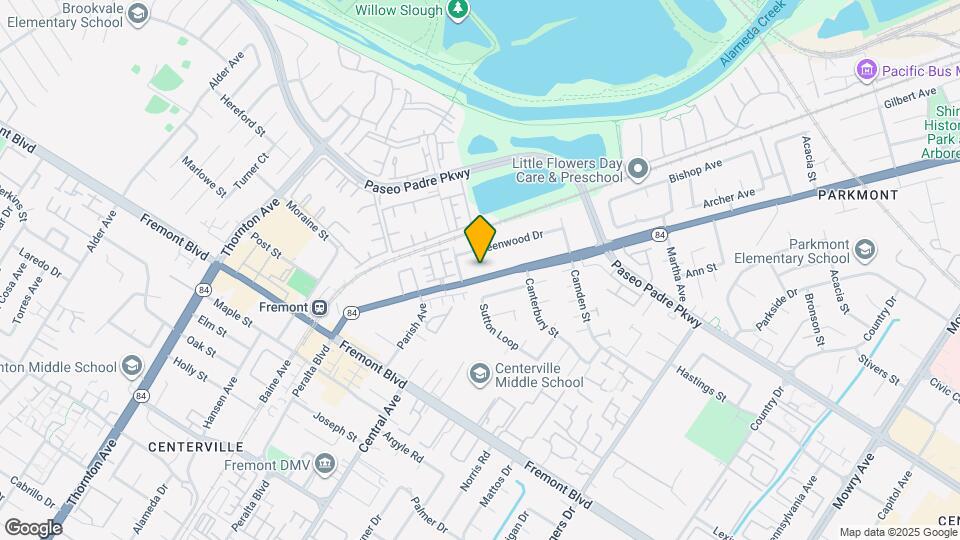 3389 Peralta Blvd Map and Location Details