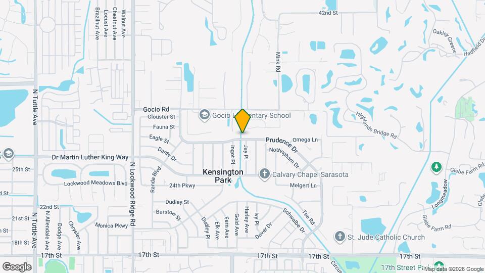 3675 Prudence Dr, Unit B Map and Location Details