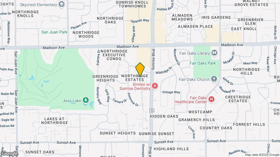 5137 Sunrise Hills Dr Map and Location Details