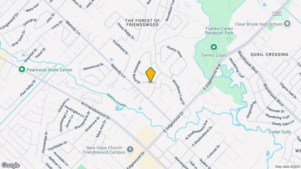 309 Meadow Trail Ct Map and Location Details