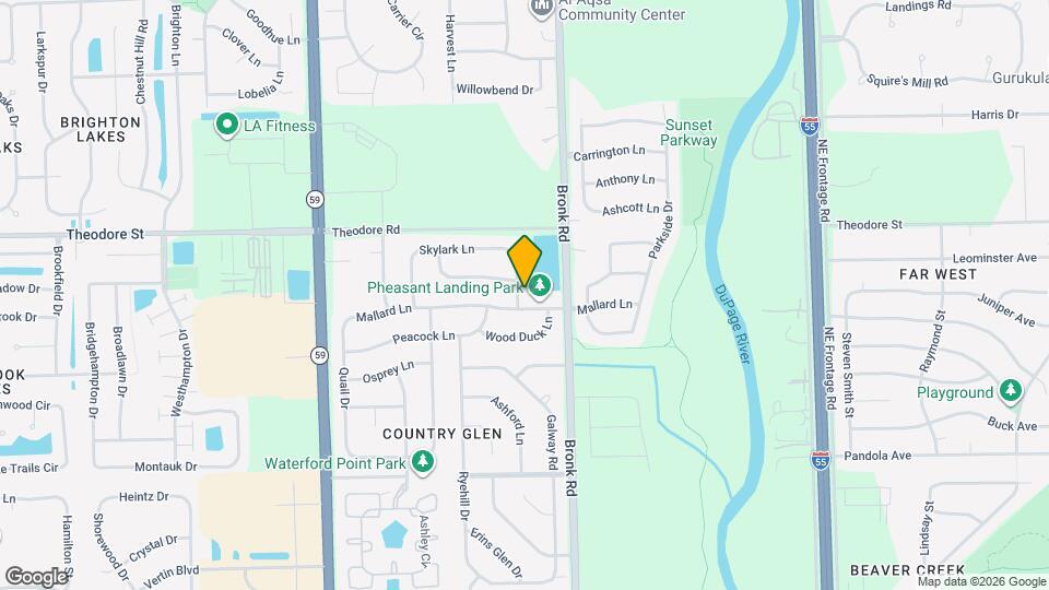 1416 Finch Dr Map and Location Details