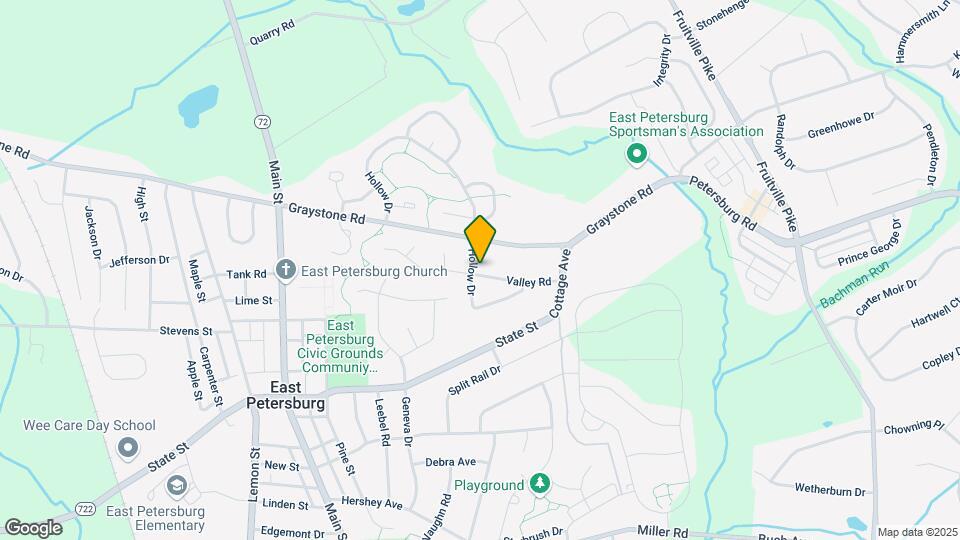 2527 Valley Road Mapa y Detalles de la Ubicación