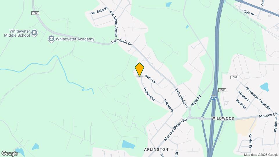 10527 Hugue Way Map and Location Details