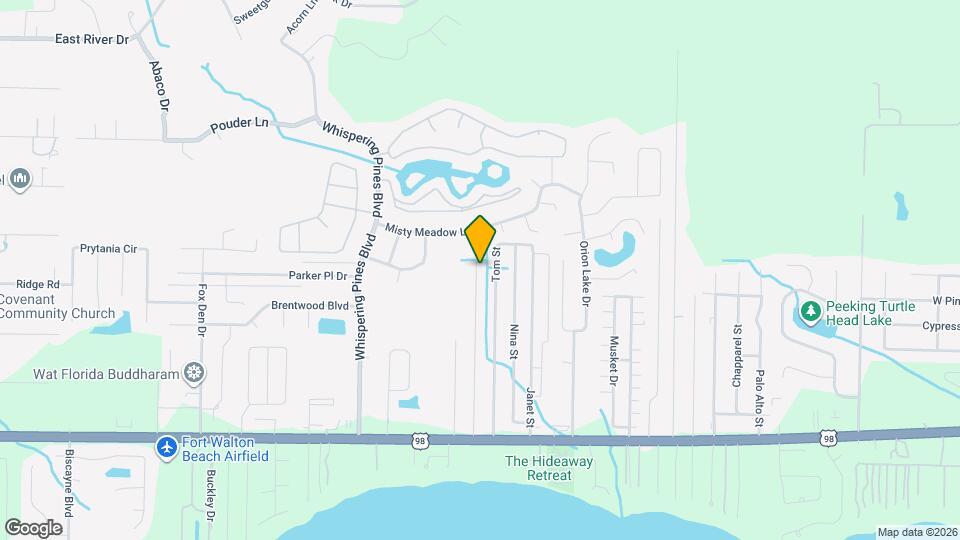 2280 Jeannie St Mapa y Detalles de la Ubicación