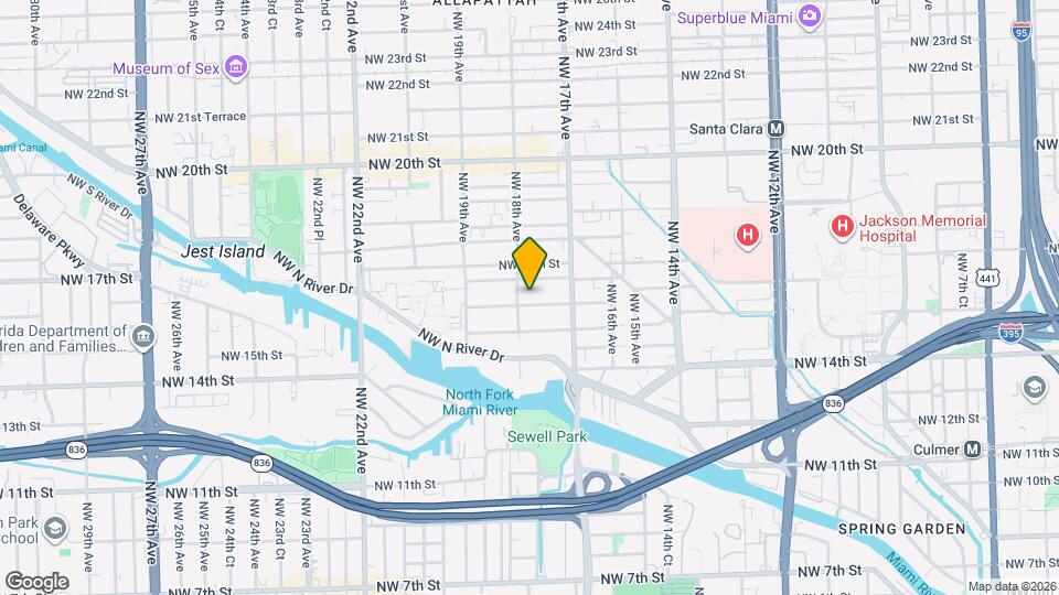 1781 NW 16th St Map and Location Details