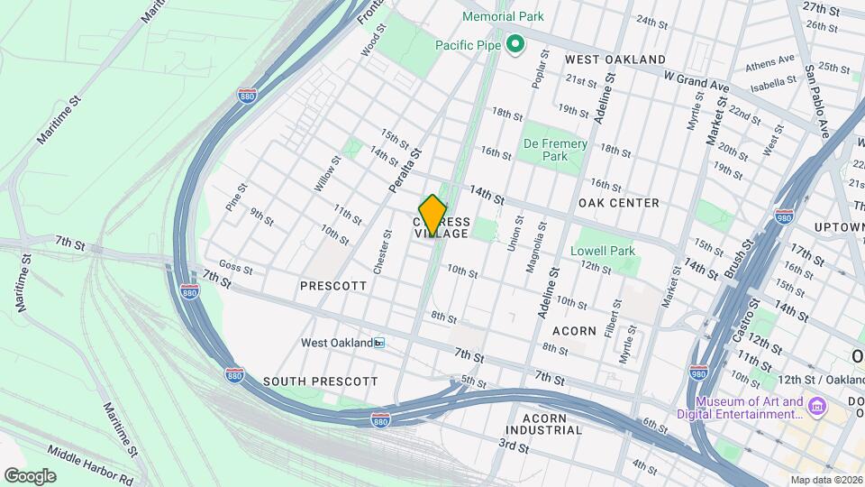 1408 11th St Map and Location Details