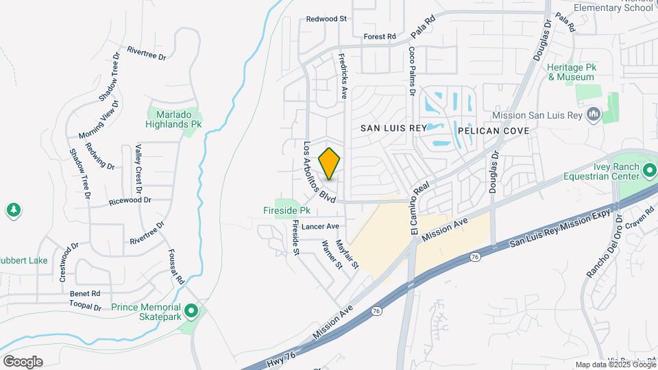 243 Blossom Way Map and Location Details