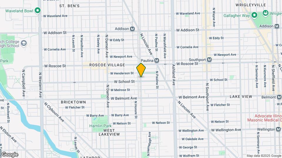 3311 N Ravenswood Ave Map and Location Details