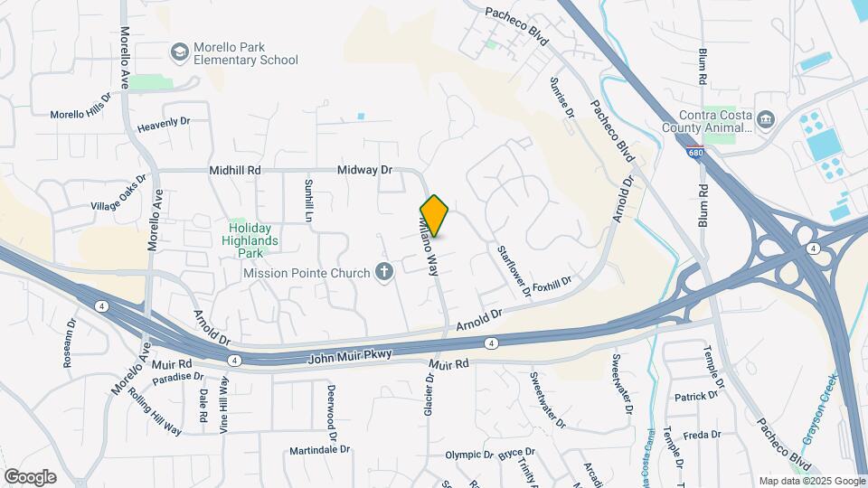 4931 Milano Way Map and Location Details