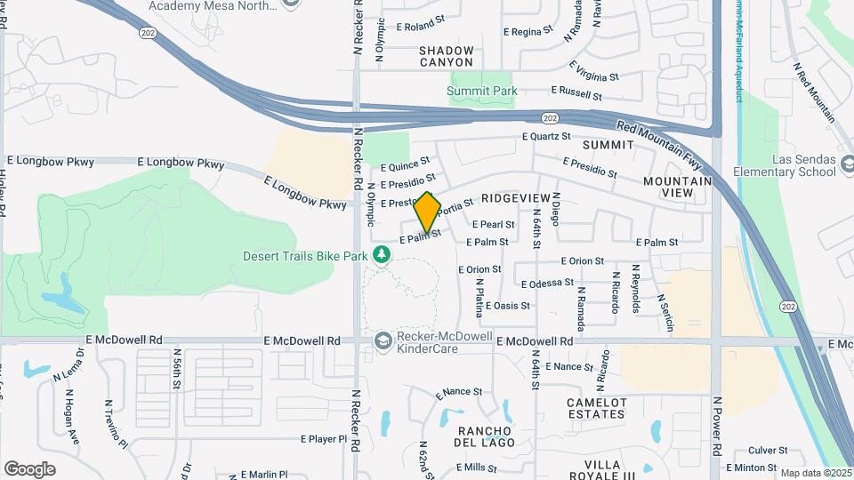 3012 N Papillon Cir Map and Location Details