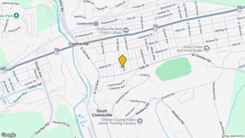 139 S 4th Ave Map and Location Details