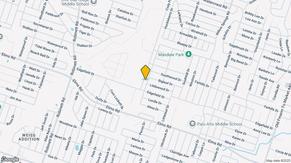 3311 Westwood Dr Mapa y Detalles de la Ubicación