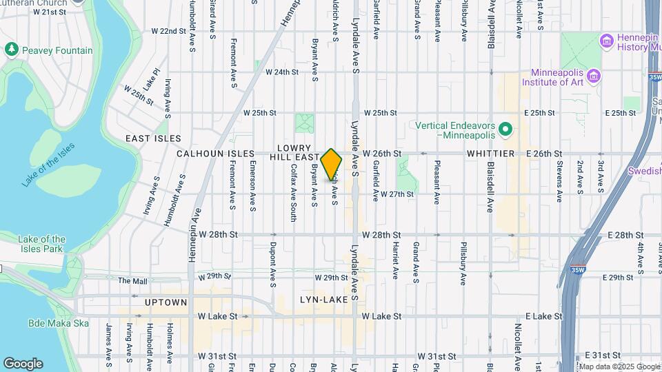 2648 Aldrich Ave S Map and Location Details